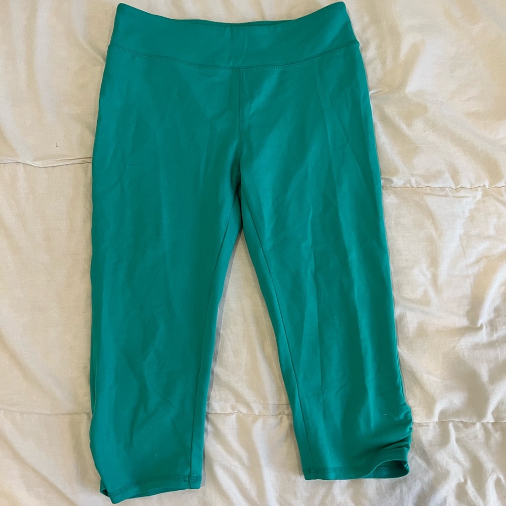 Green Zella girl leggings